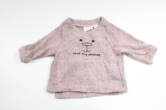 Sweater fra My Wear Baby - Størrelse 56 - Lyserød