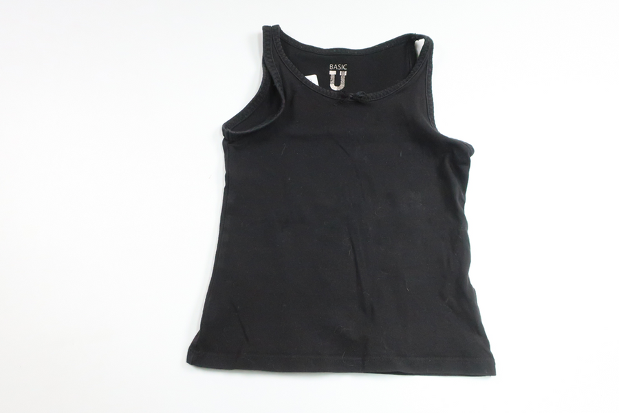 Tanktop fra Basic U - Størrelse 92 - Sort