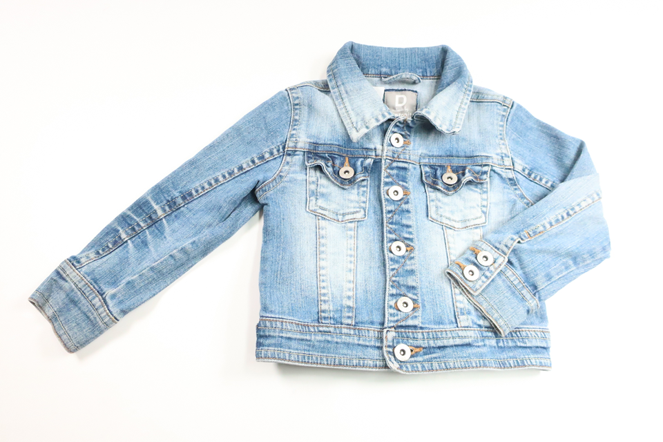 Denimjakke fra Detroit - Størrelse 104 - Denim