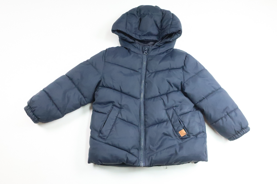 Vinterjakke fra Mango Kids - Størrelse 92 - Marineblå