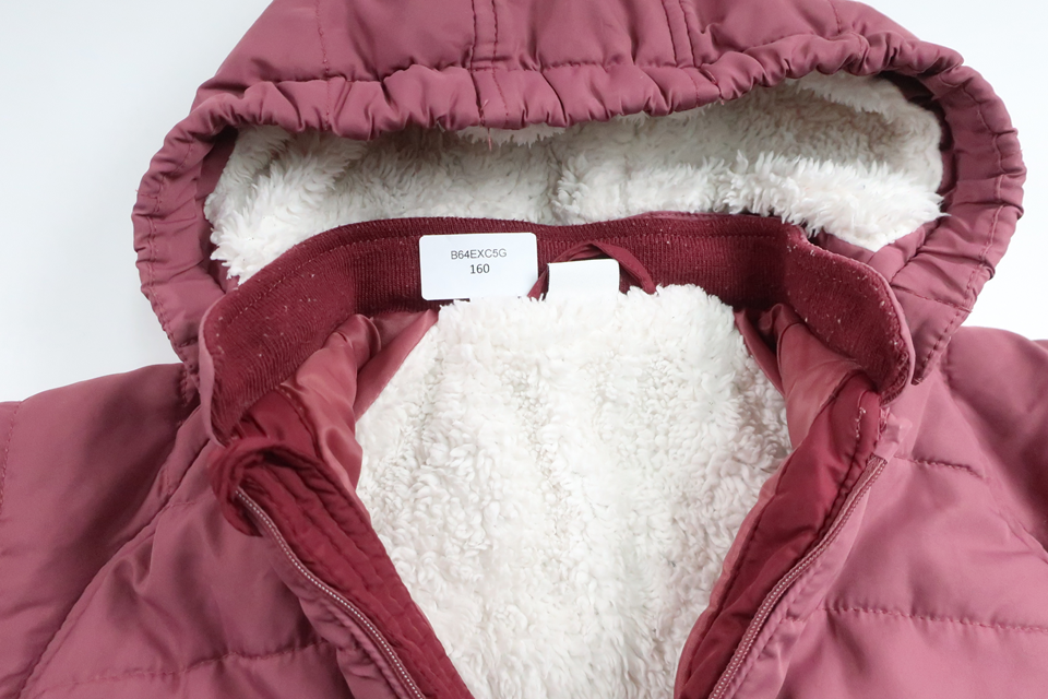 Vatteret jakke fra Lindex - Størrelse 74 - Lyserød