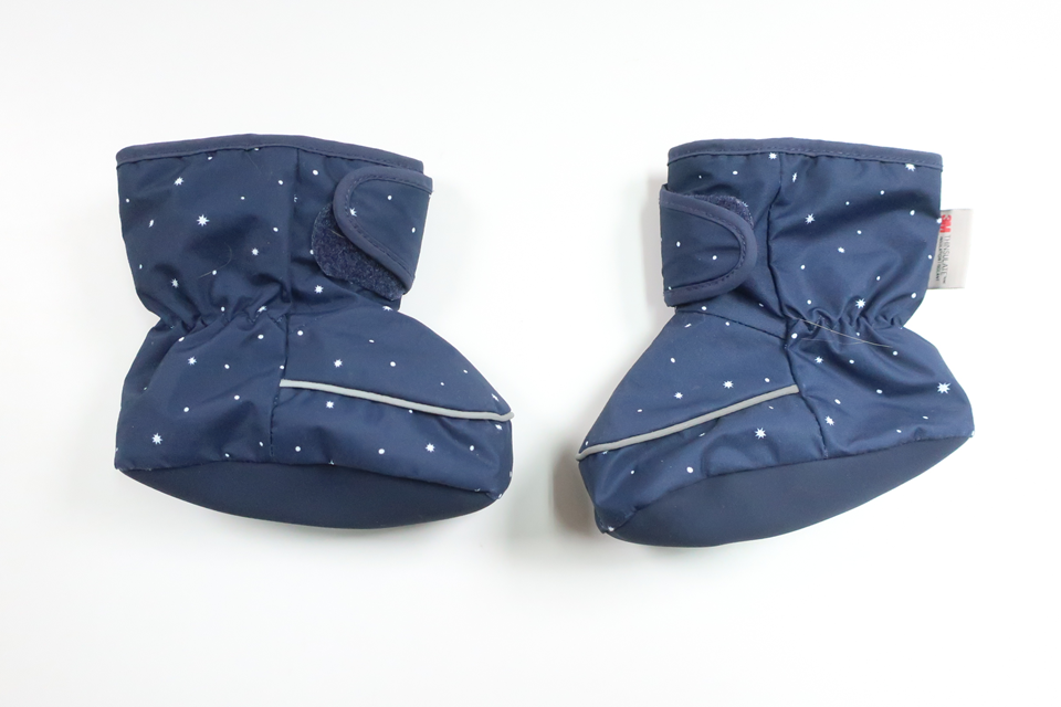 Fleeceforede støvletter fra H&M - Størrelse 19/21 - Marineblå