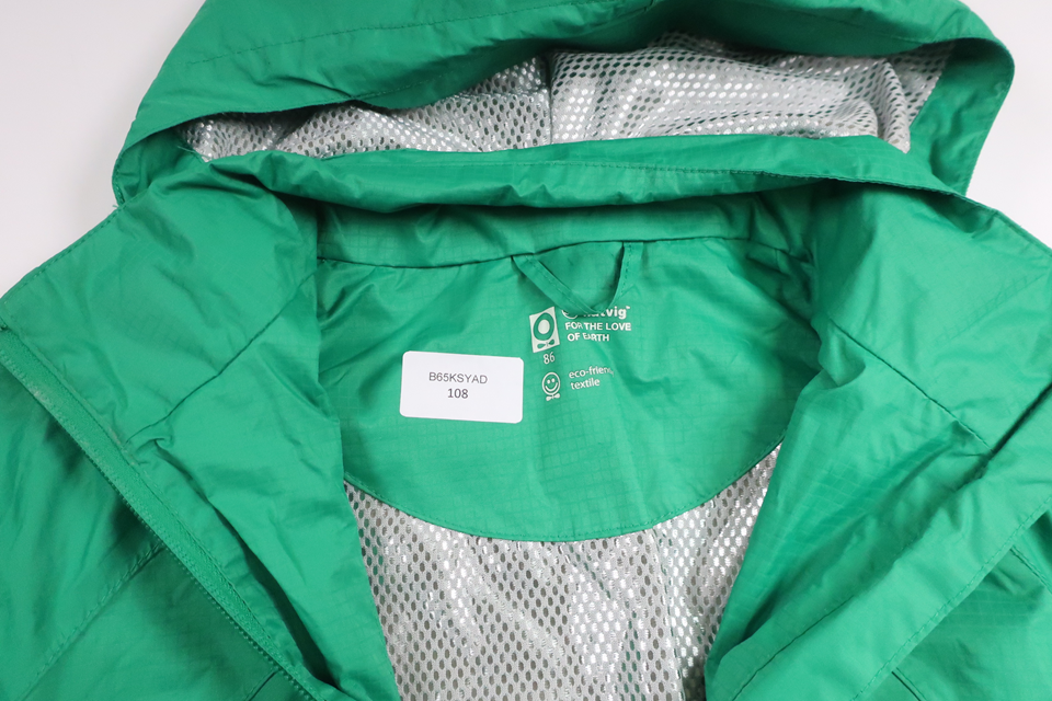 Vindjakke fra Katvig - Størrelse 86 - Grøn