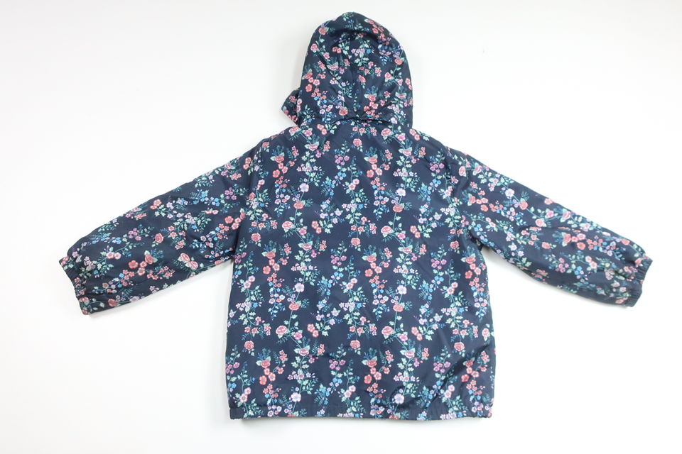 Fleeceforet vindjakke fra H&M - Størrelse 86 - Marineblå