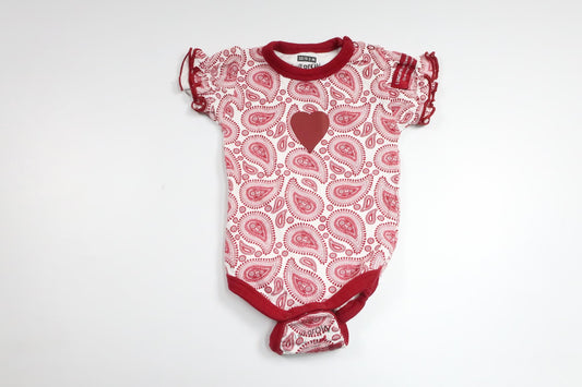 Bodysuit fra Ludmyr of Sweden - Størrelse 50 - Rød