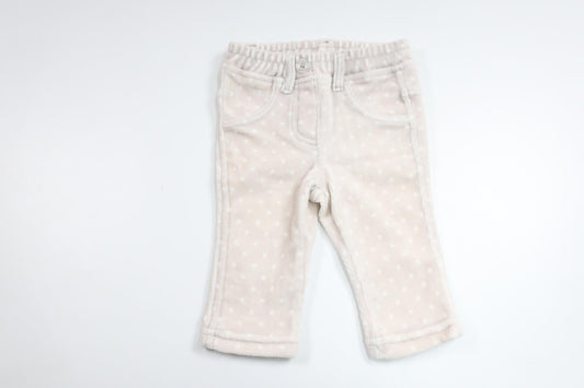 Prikkede bukser fra United Colors of Benetton - Størrelse 56 - Beige