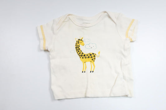 T-shirt fra H&M - Størrelse 56 - Hvid