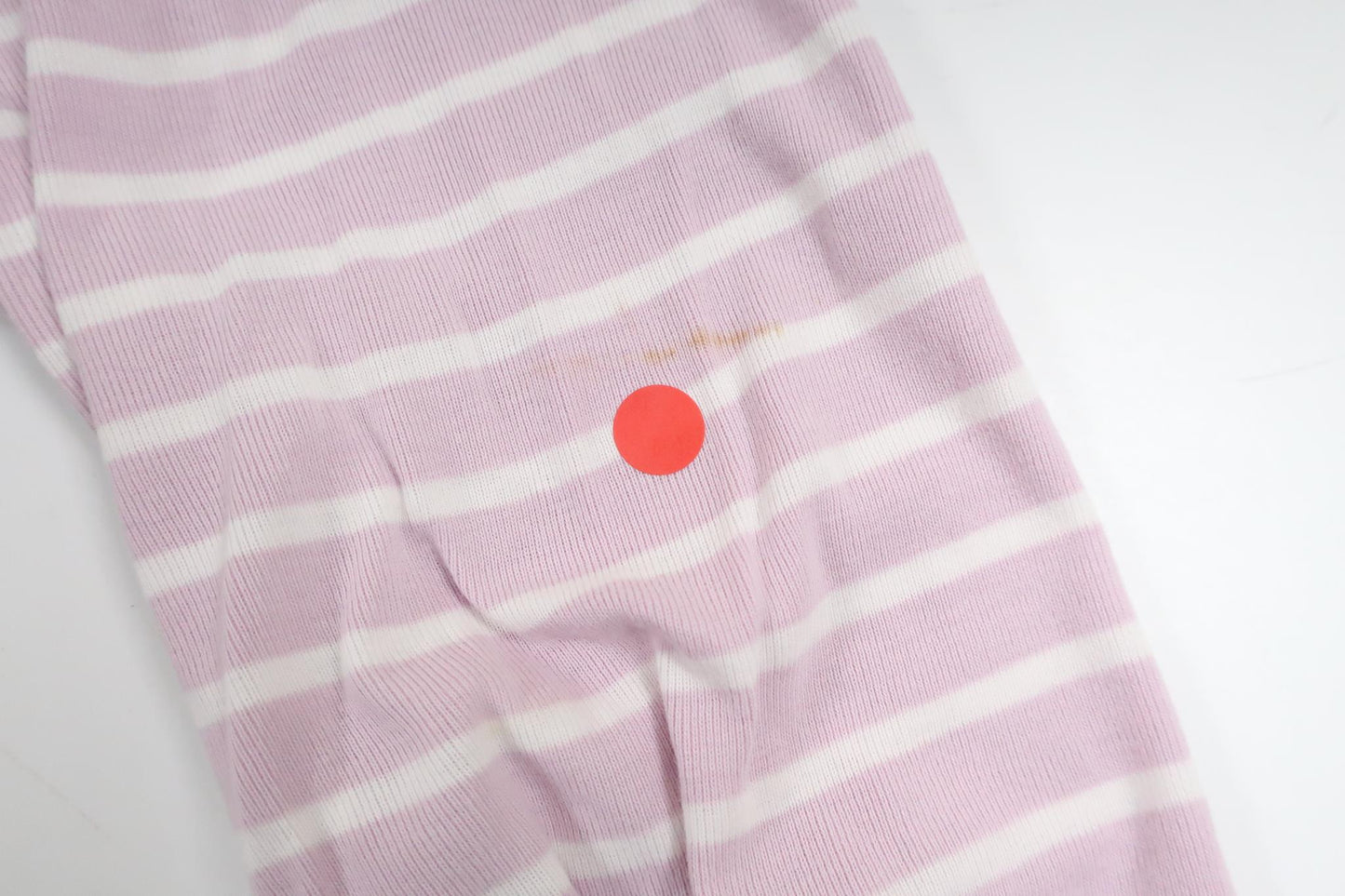 Stribede pyjamasbukser fra Polarn o. Pyret - Størrelse 110 - Lilla
