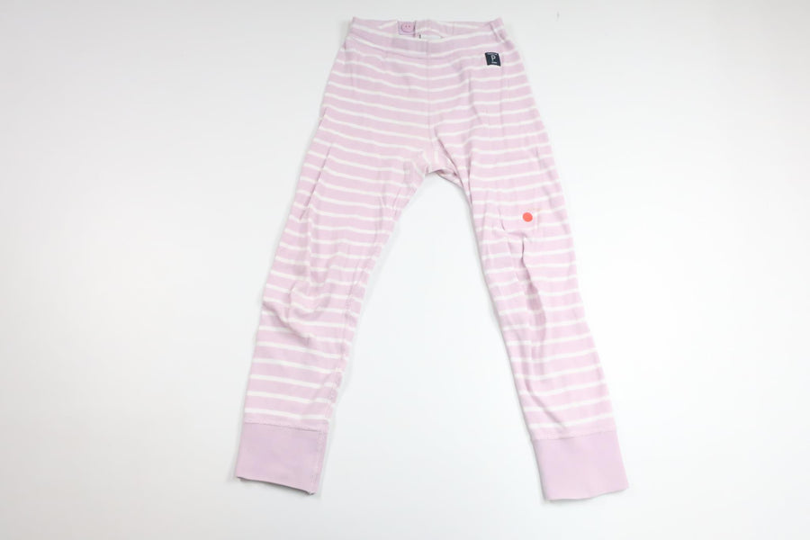 Stribede pyjamasbukser fra Polarn o. Pyret - Størrelse 110 - Lilla