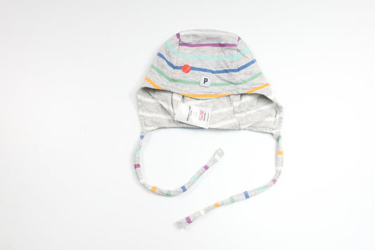 Stribet hue fra Polarn o. Pyret - Størrelse 44 - Grå