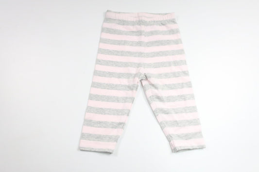 Stribede bukser fra My Wear Baby - Størrelse 68 - Pink