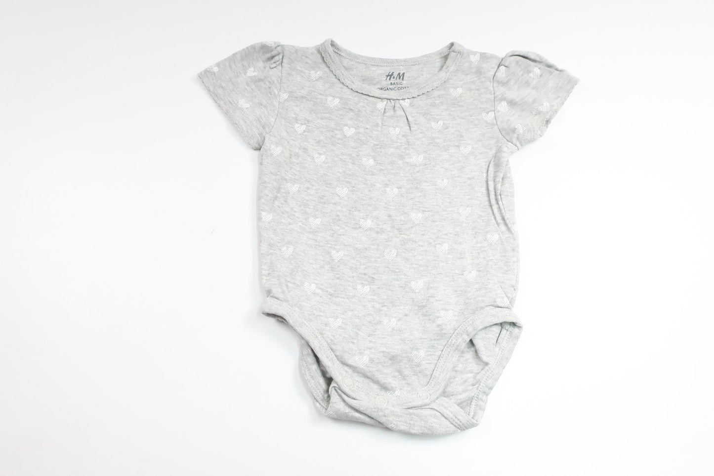 Bodysuit fra H&M - Størrelse 62 - Grå