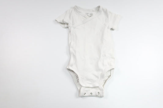 Wrap-body fra Lindex - Størrelse 62 - Hvid