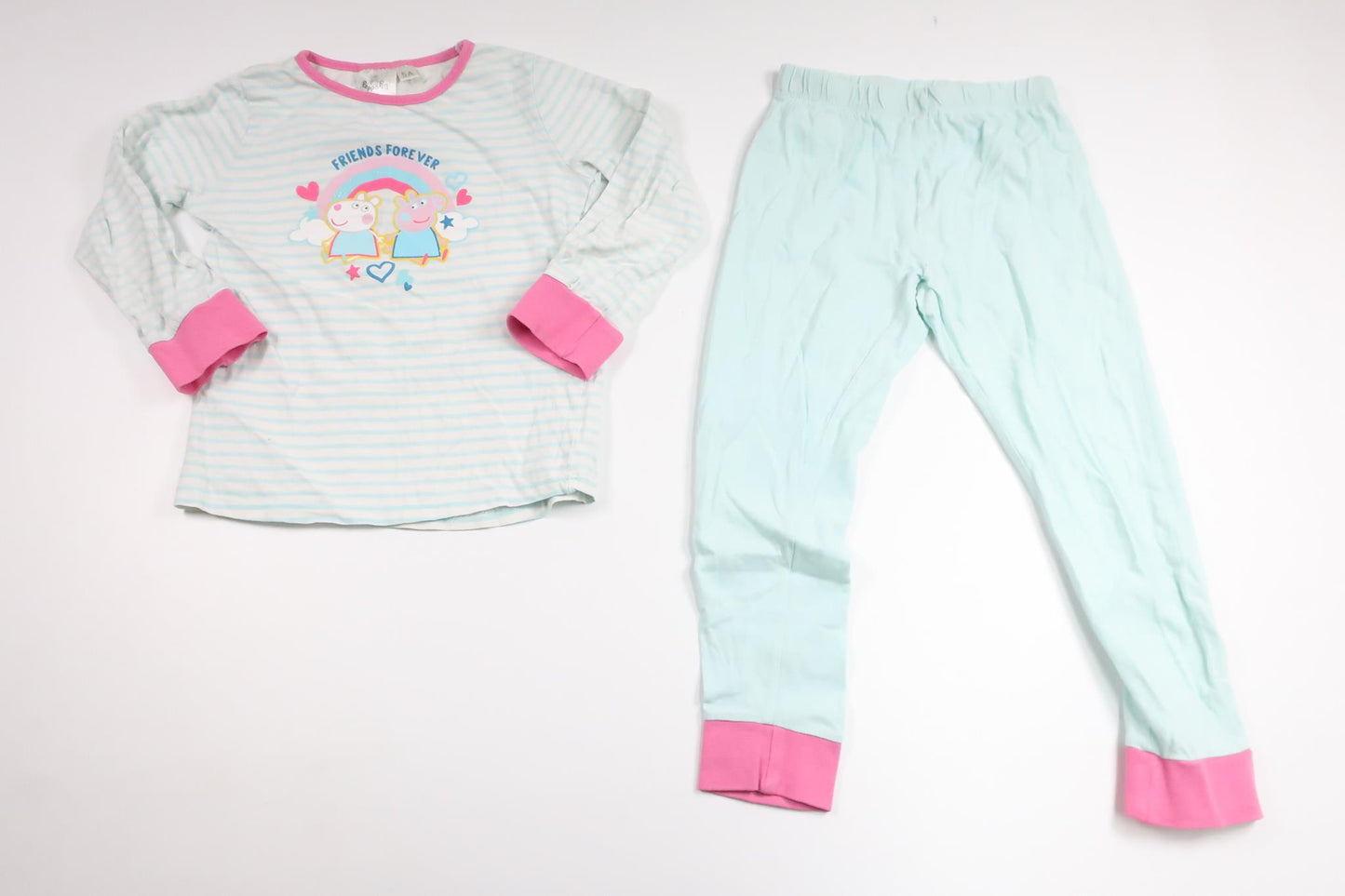 Todelt pyjamas fra Gurli Gris - Størrelse 110/116 - Blå