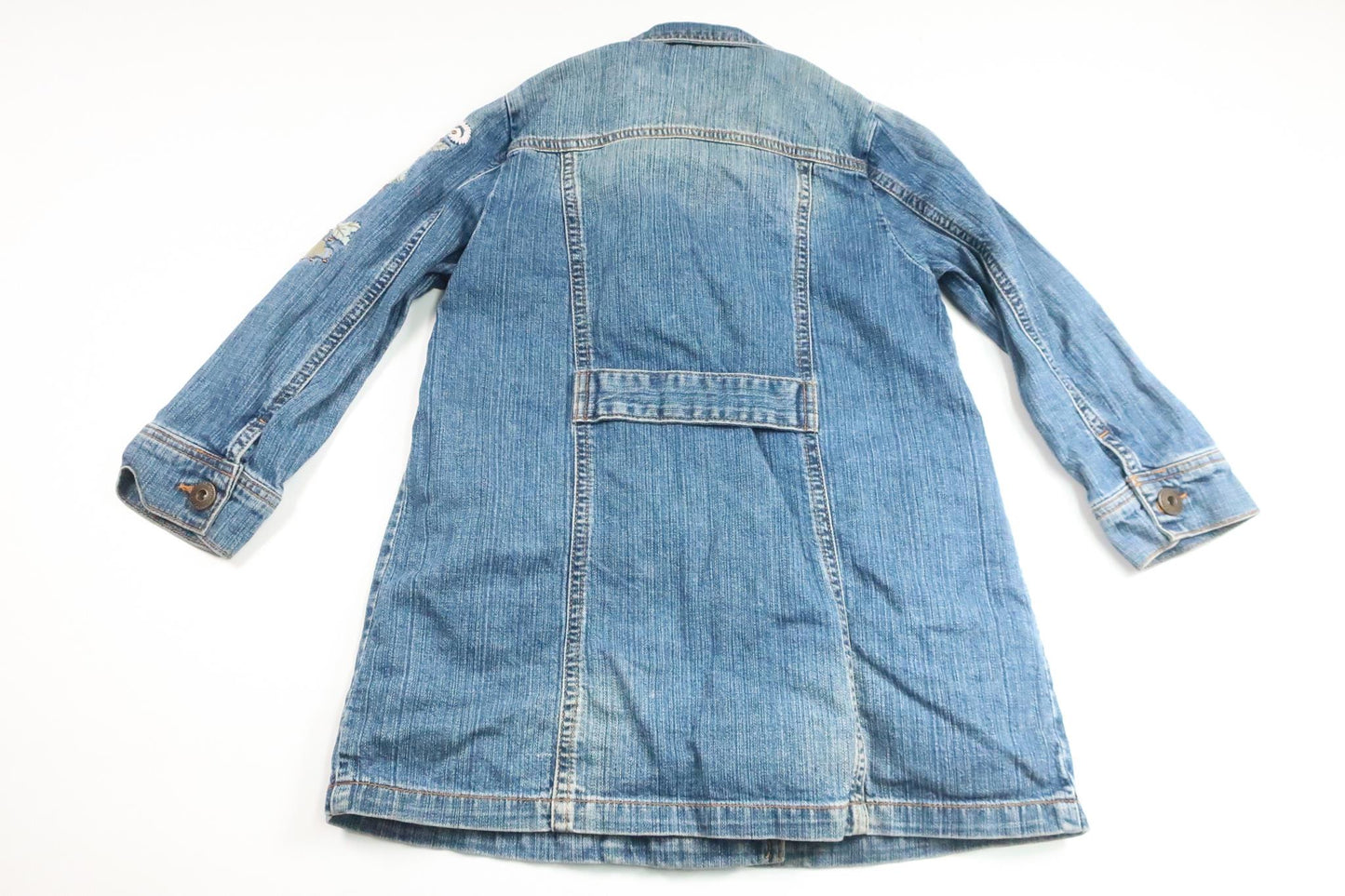 Denimfrakke fra Ukendt - Størrelse 122/128 - Denim