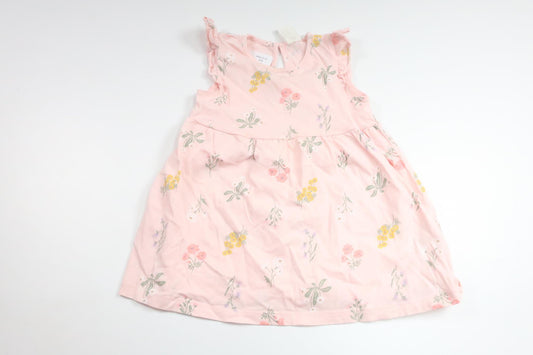 Blomsterkjole fra H&M - Størrelse 74 - Lyserød