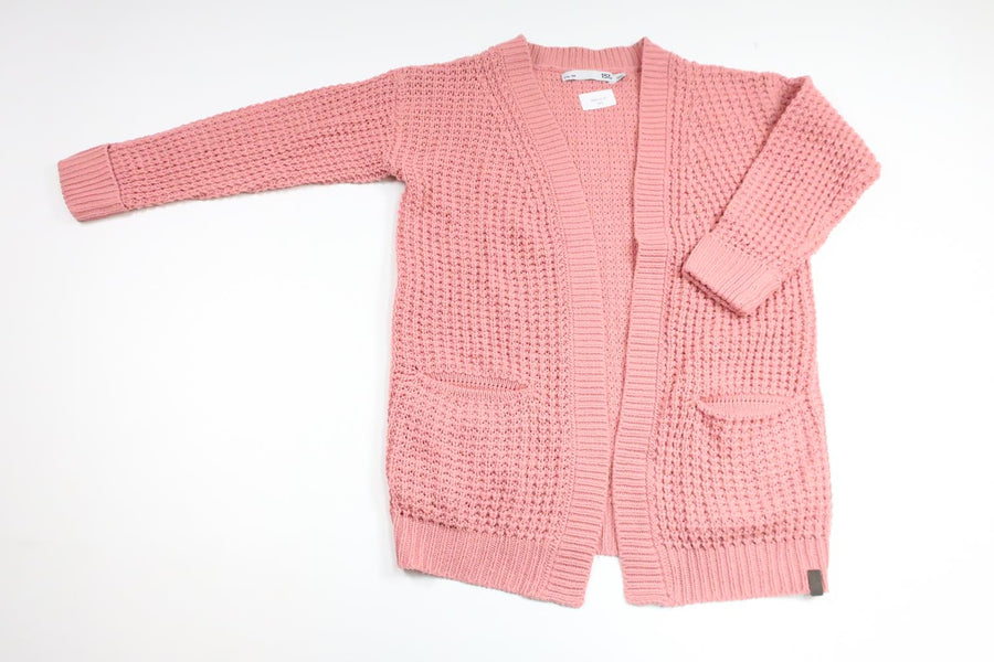 Strikket cardigan fra Lager 157 - Størrelse 120 - Lyserød