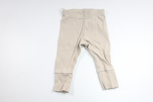 Ribbede bukser fra H&M - Størrelse 62 - Beige