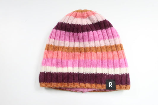 Fleeceforet uldhue fra Reima - Størrelse 48/50 - Multifarvet