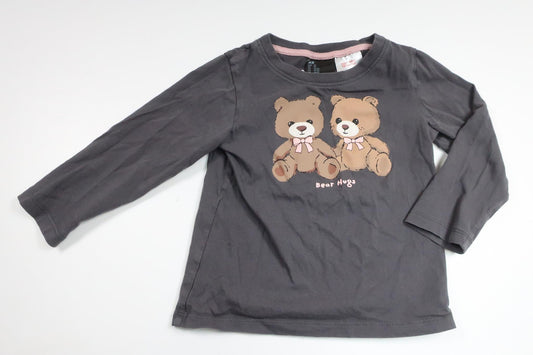 Todelt pyjamas fra H&M - Størrelse 92 - Grå