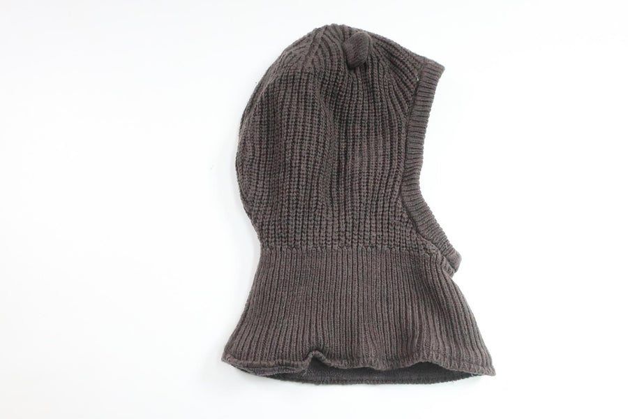 Fleeceforet elefanthue fra H&M - Størrelse 74/80 - Grå