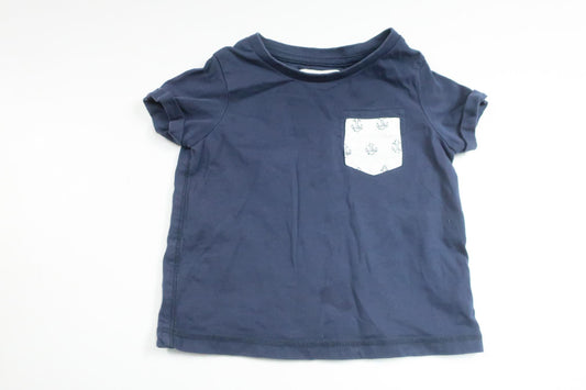 T-shirt fra Sail Gear - Størrelse 68 - Marineblå