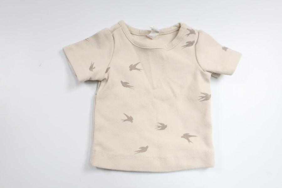 T-shirt fra H&M - Størrelse 50 - Off-white