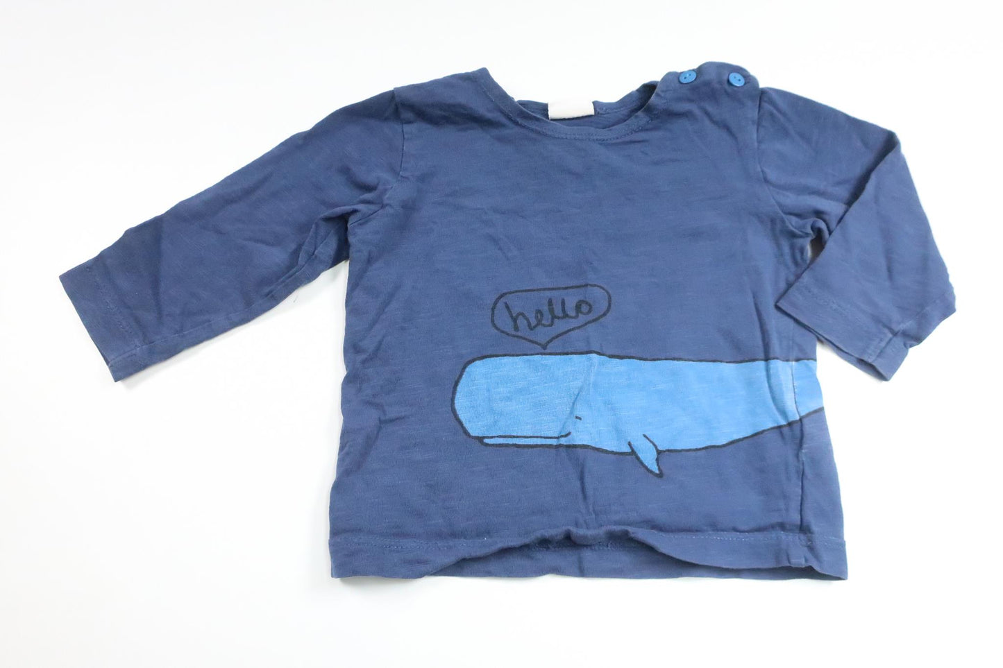 Sweater fra H&M - Størrelse 68 - Blå