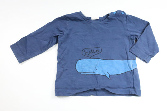 Sweater fra H&M - Størrelse 68 - Blå