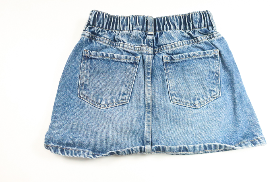 Denimnederdel fra H&M - Størrelse 110 - Denim
