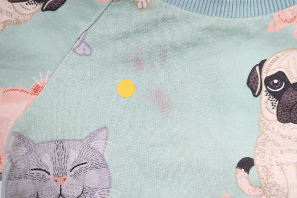 Vendbar sweatshirt med hunde fra Filemon Kid - Størrelse 92/98 - Blå