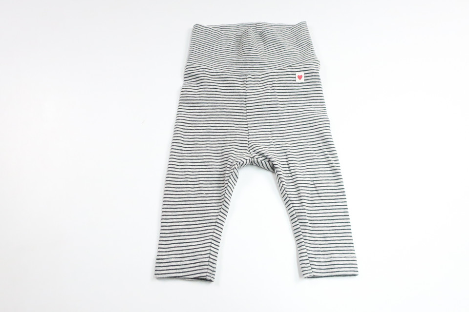 Stribede bukser fra H&M - Størrelse 62 - Grå