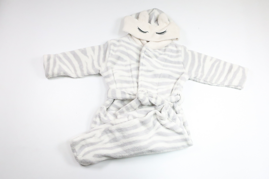 Morgenkåbe/badekåbe fra Ellos - Størrelse 98/104 - Grå