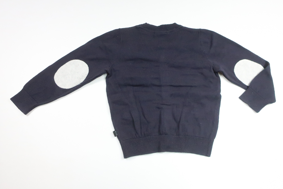 Strikket cardigan fra Luca & Lola - Størrelse 98/104 - Marineblå