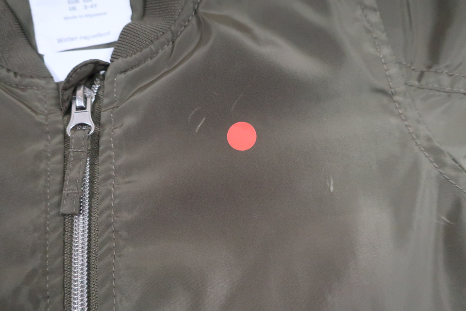 Bomberjakke fra Lindex - Størrelse 104 - Grøn