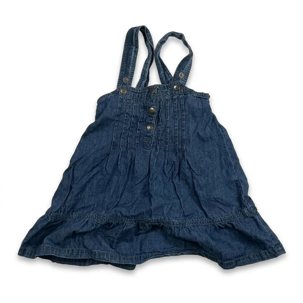 Hängselklänning från Lindex - Storlek 86 - Denim