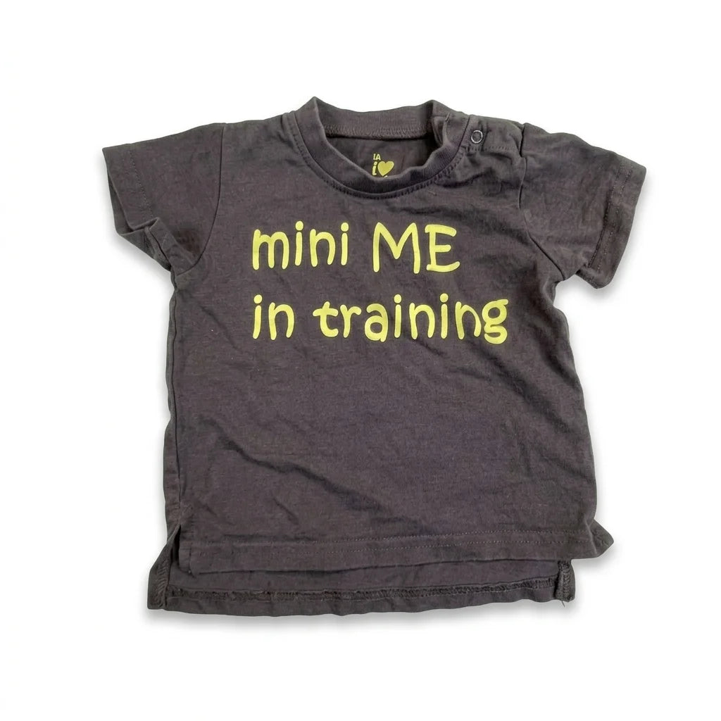 T-shirt från ICA I Love Eco - Storlek 74 - Grå