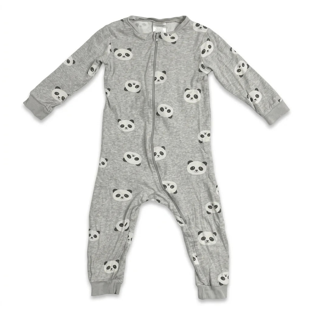 Mönstrad pyjamas - Storlek 86 - Grå