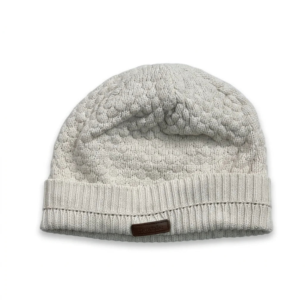 Mössa från Newbie - Storlek 44/46 - Beige
