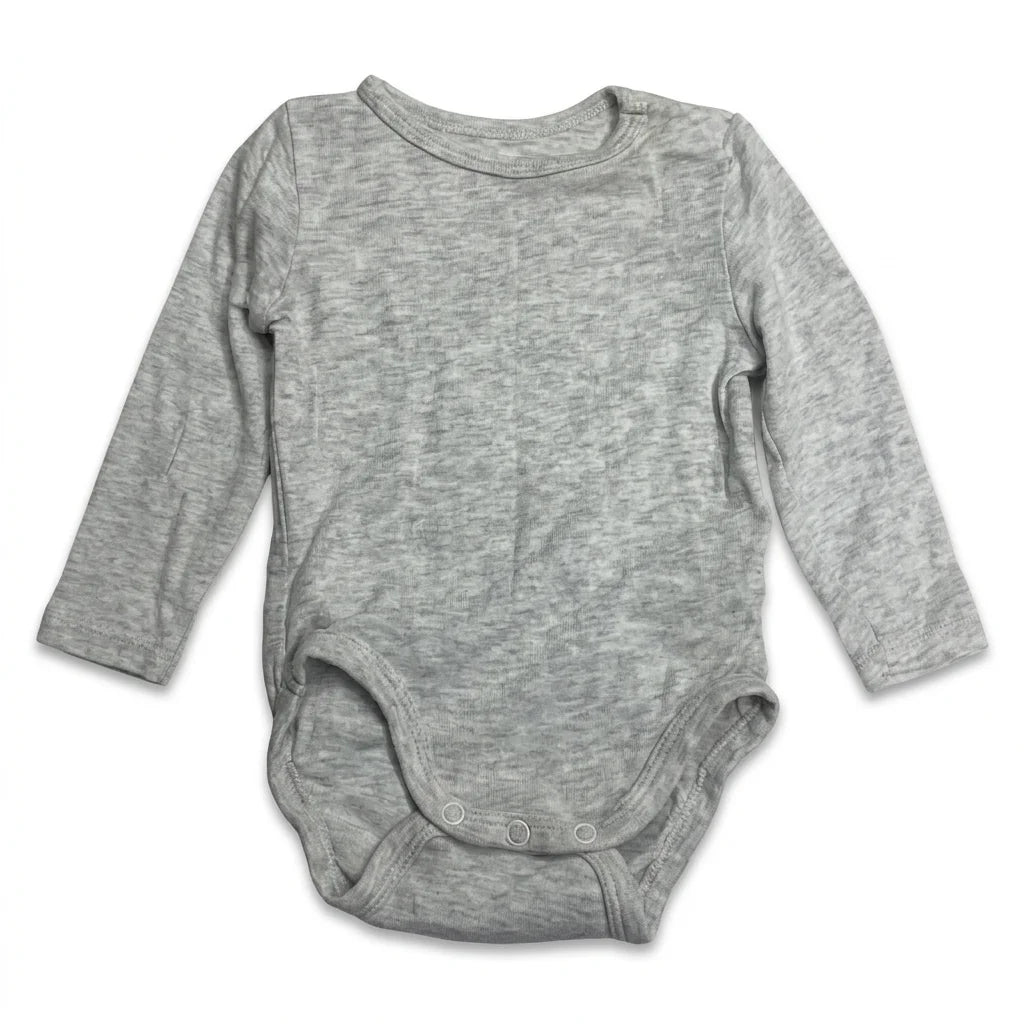 Body fra H&M - Størrelse 62 - Grå