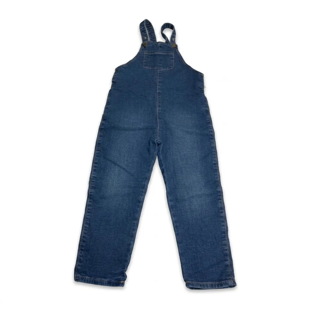 Hängselbyxor från Lindex - Storlek 104 - Denim