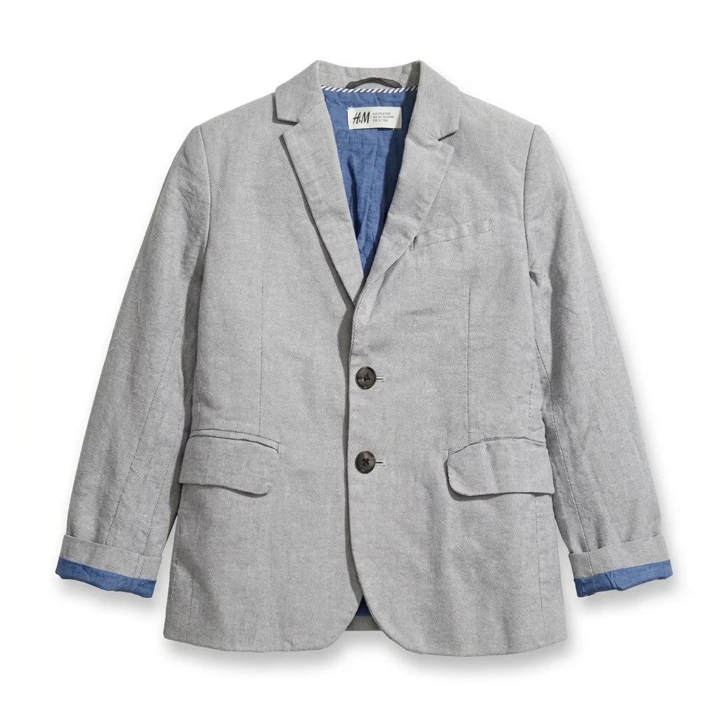 Kavaj från H&M - Storlek 116 - Grå