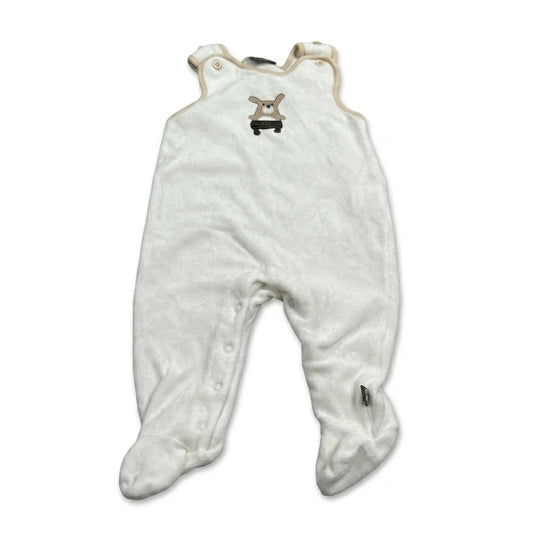 Jumpsuit fra MeToo - Størrelse 68 - Hvid