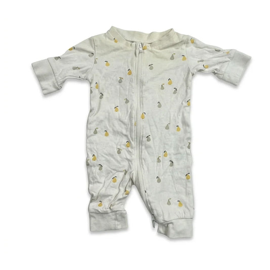 Mönstrad pyjamas från Lindex - Storlek 44 - Vit
