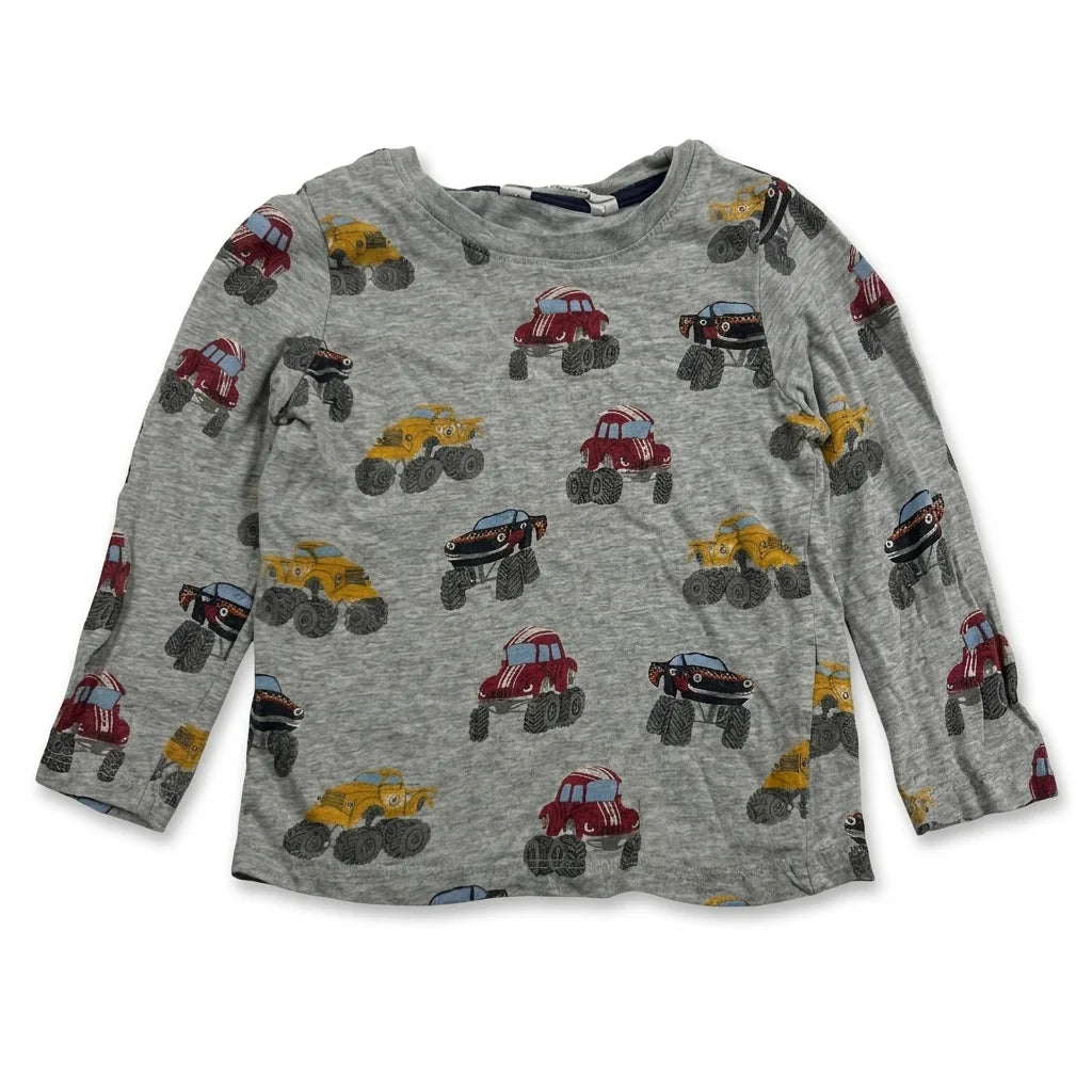 Mönstrad tröja från H&M - Storlek 92 - Grå