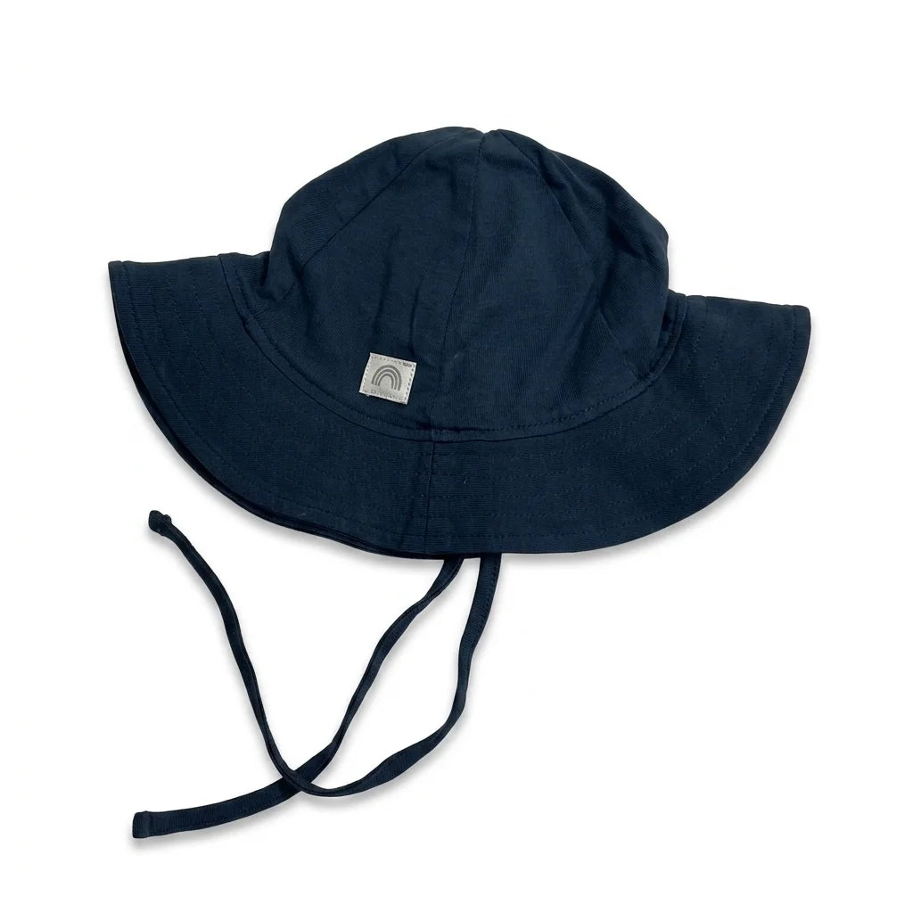 Solhat fra Lindex - Størrelse 74/80 - Marineblå