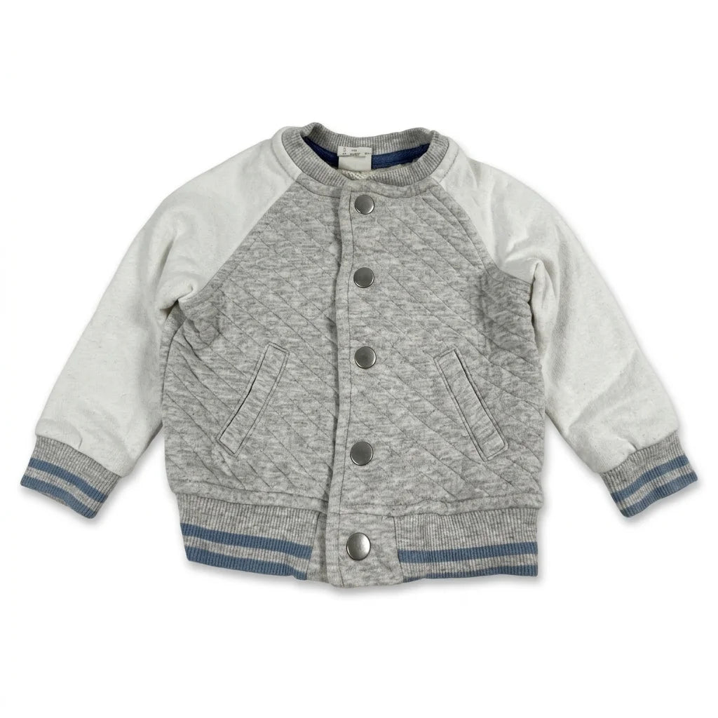 Randig jacka från H&M - Storlek 62 - Grå