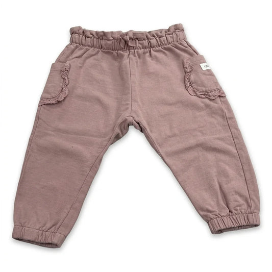 Mjukisbyxor från Newbie - Storlek 80 - Rosa