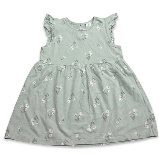Blomsterkjole fra H&M - Størrelse 86 - Grøn