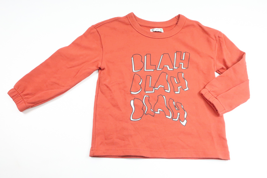 Sweatshirt fra Cubus - Størrelse 110/116 - Orange